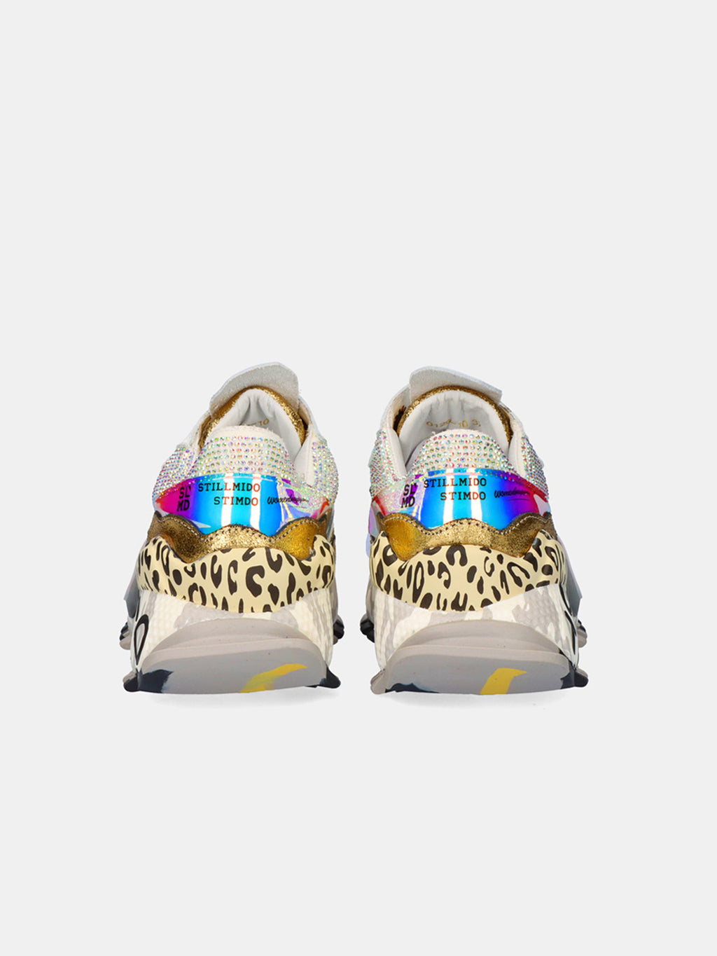 0129-10 LEATHER WHITE