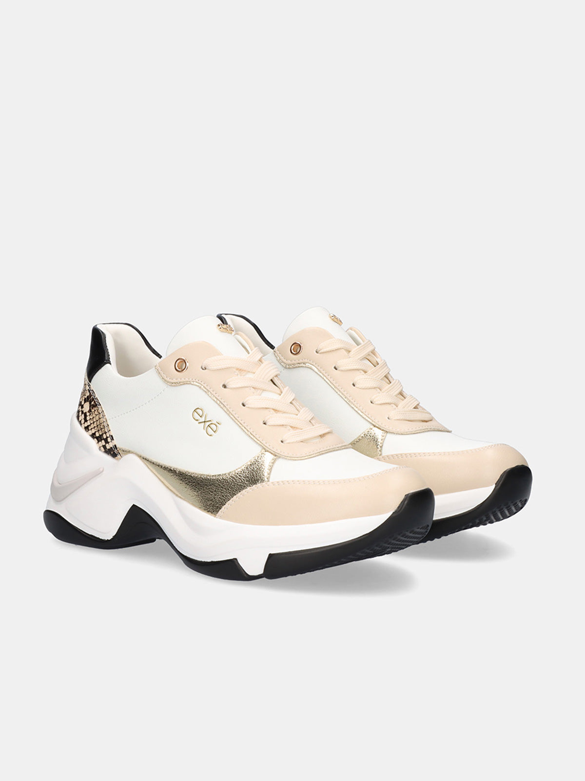 106-41EX12 PU BEIGE WHT