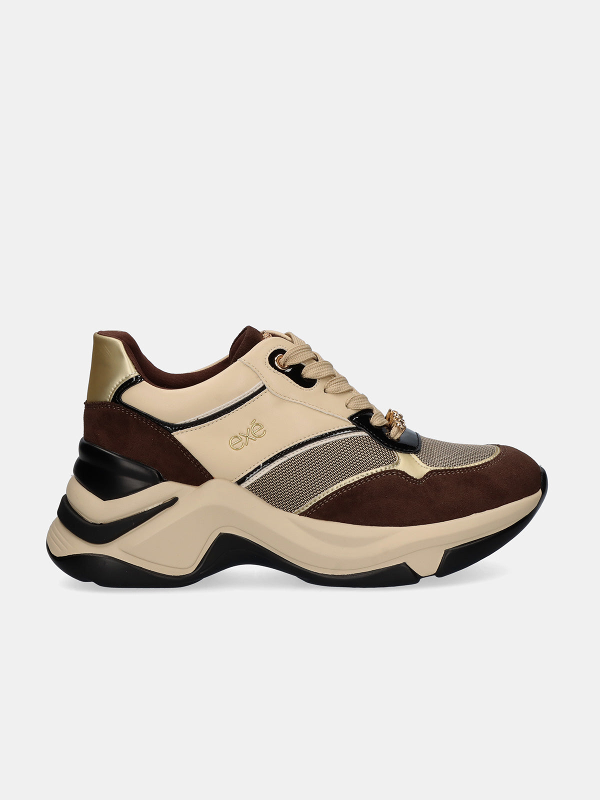 106-42EX86 PU BROWN BEIGE