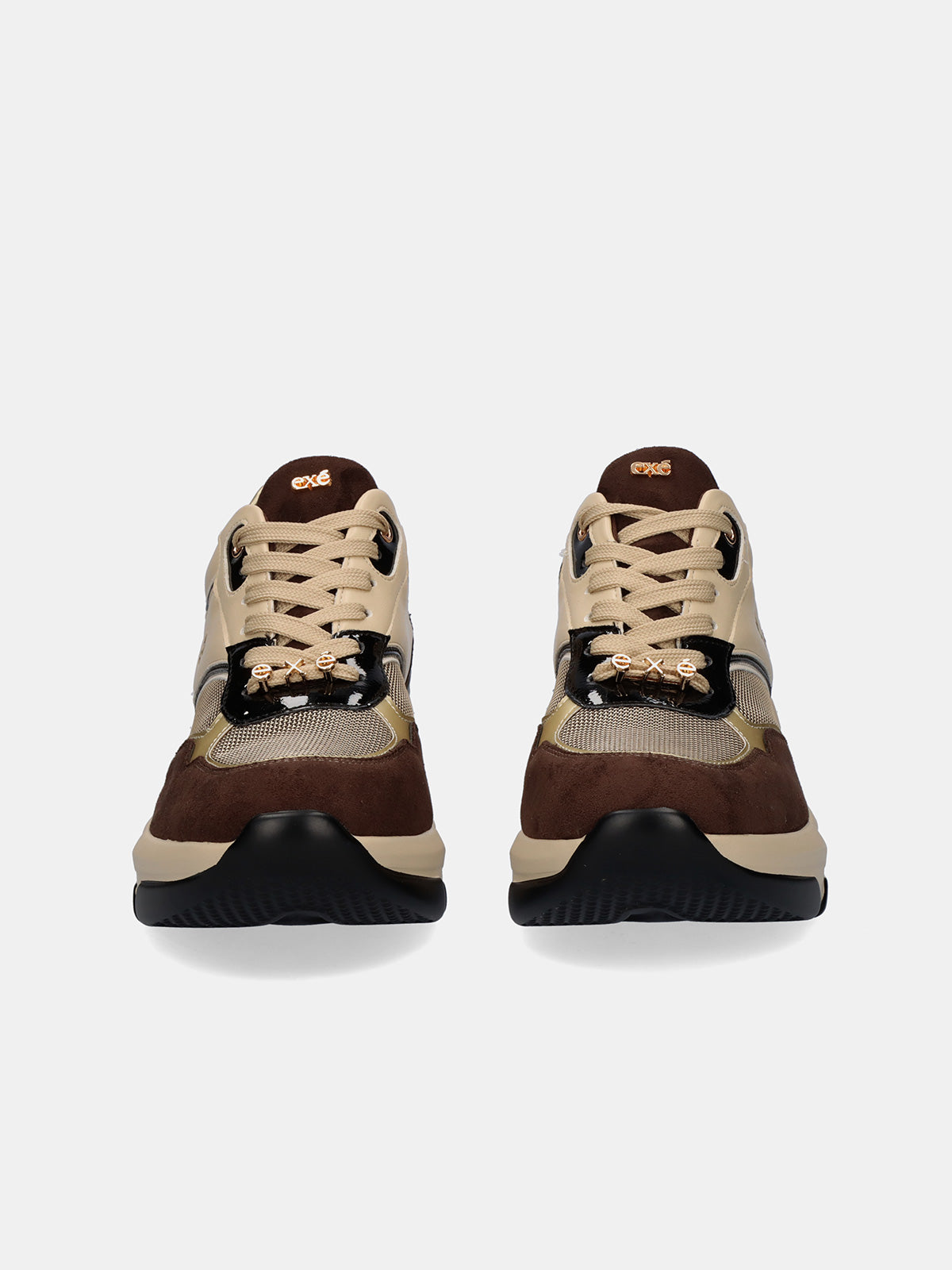 106-42EX86 PU BROWN BEIGE