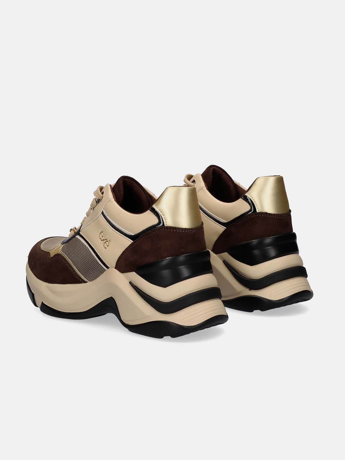 106-42EX86 PU BROWN BEIGE