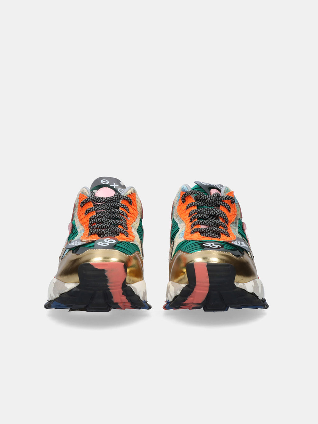 134-28M LEATHER GOLD GREEN