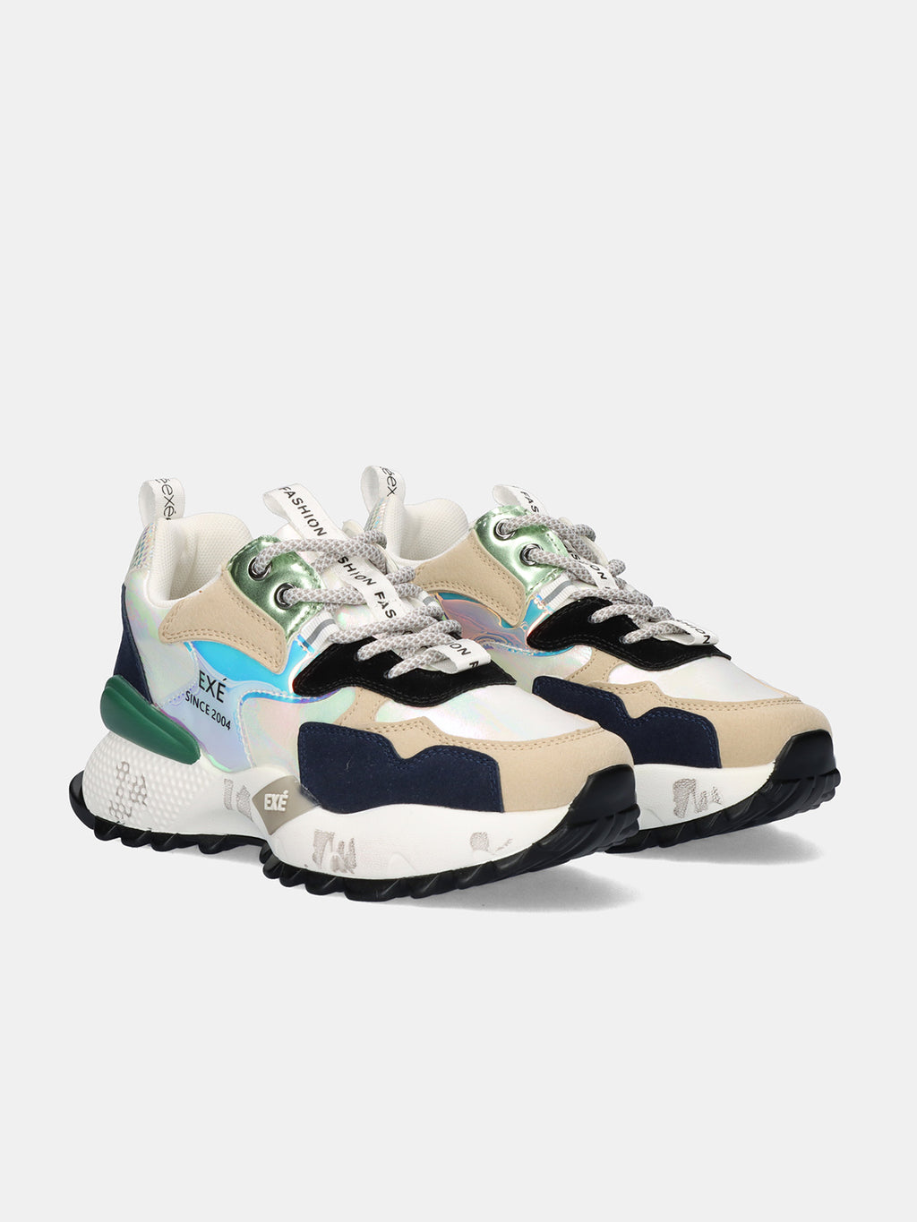 19V03-1 PU BEIGE BLK