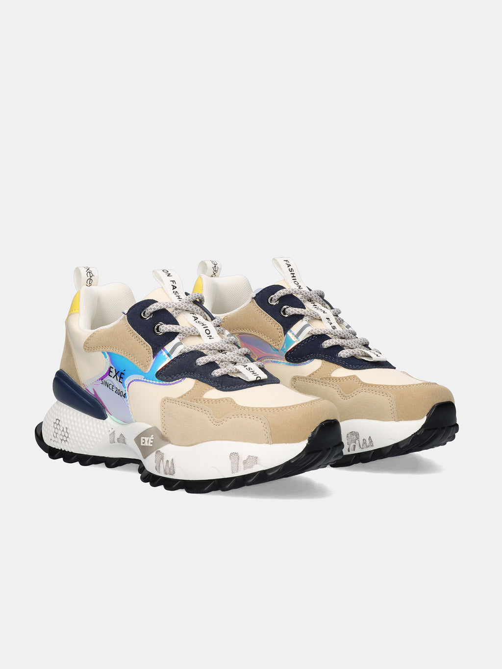 19V03-1 PU BEIGE BLUE