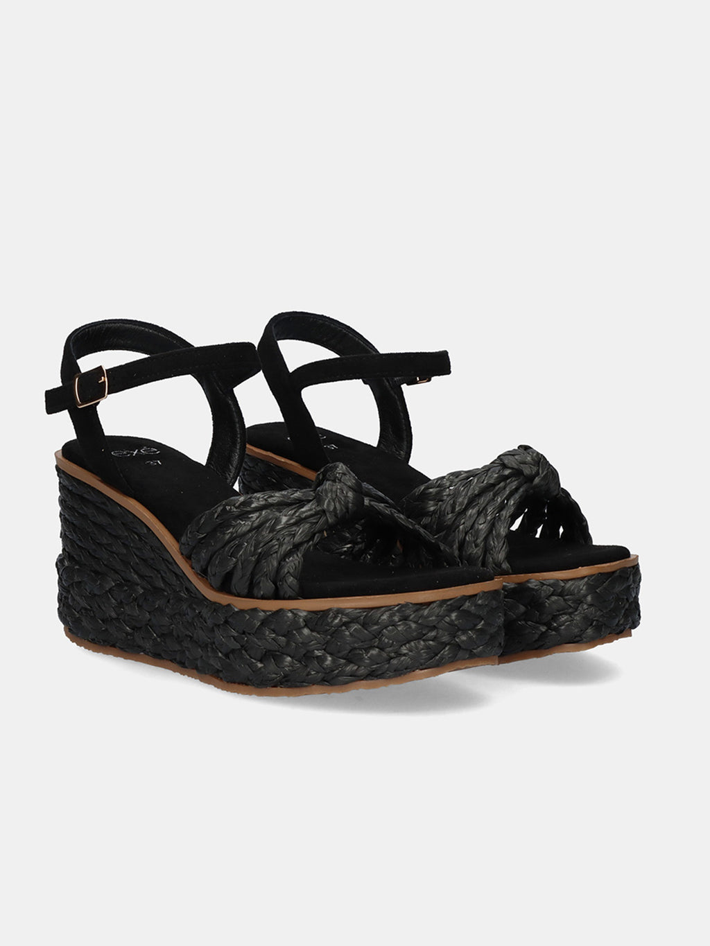 20970-PD9 RAFFIA BLACK