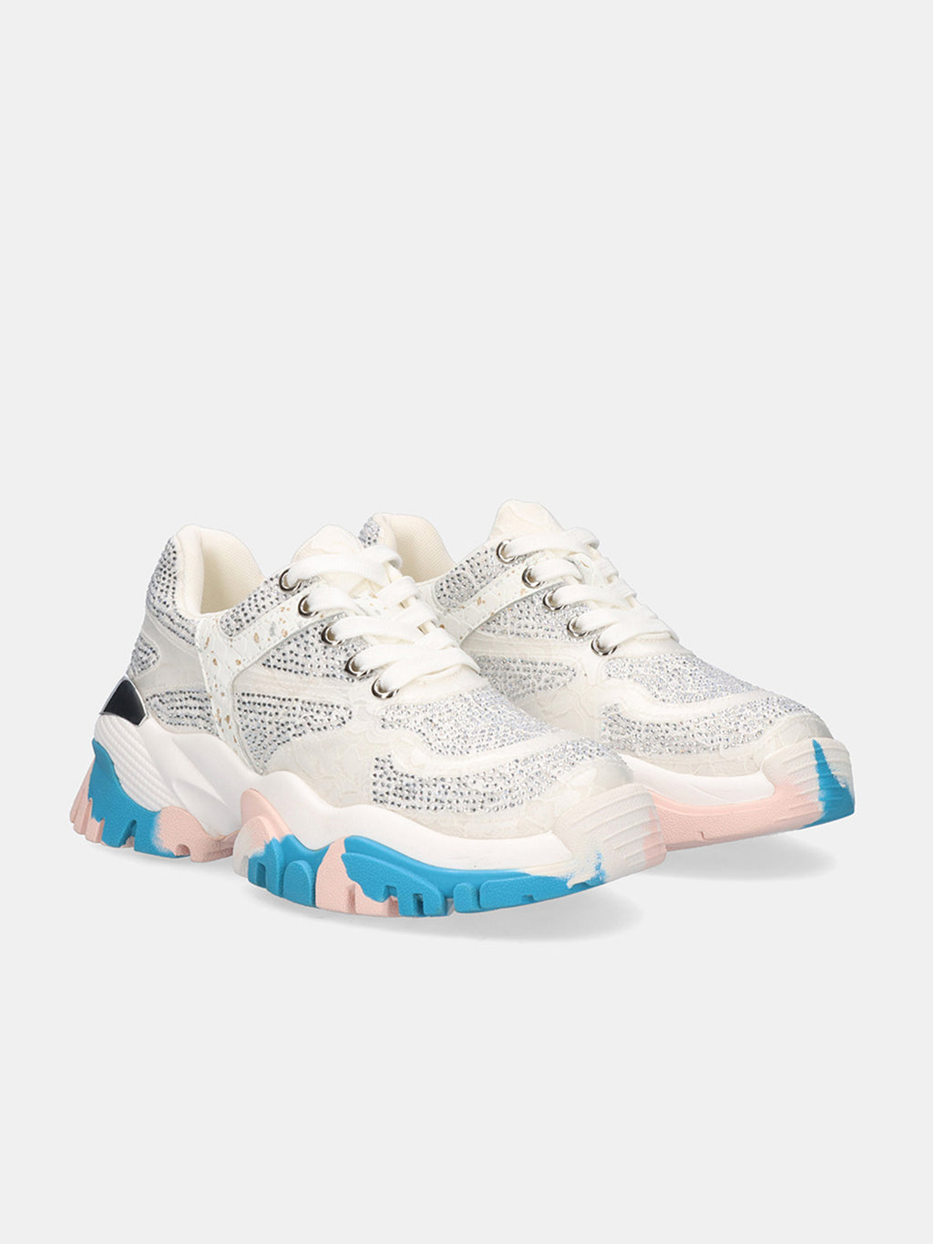 22E10-8 STRASS WHITE BLUE