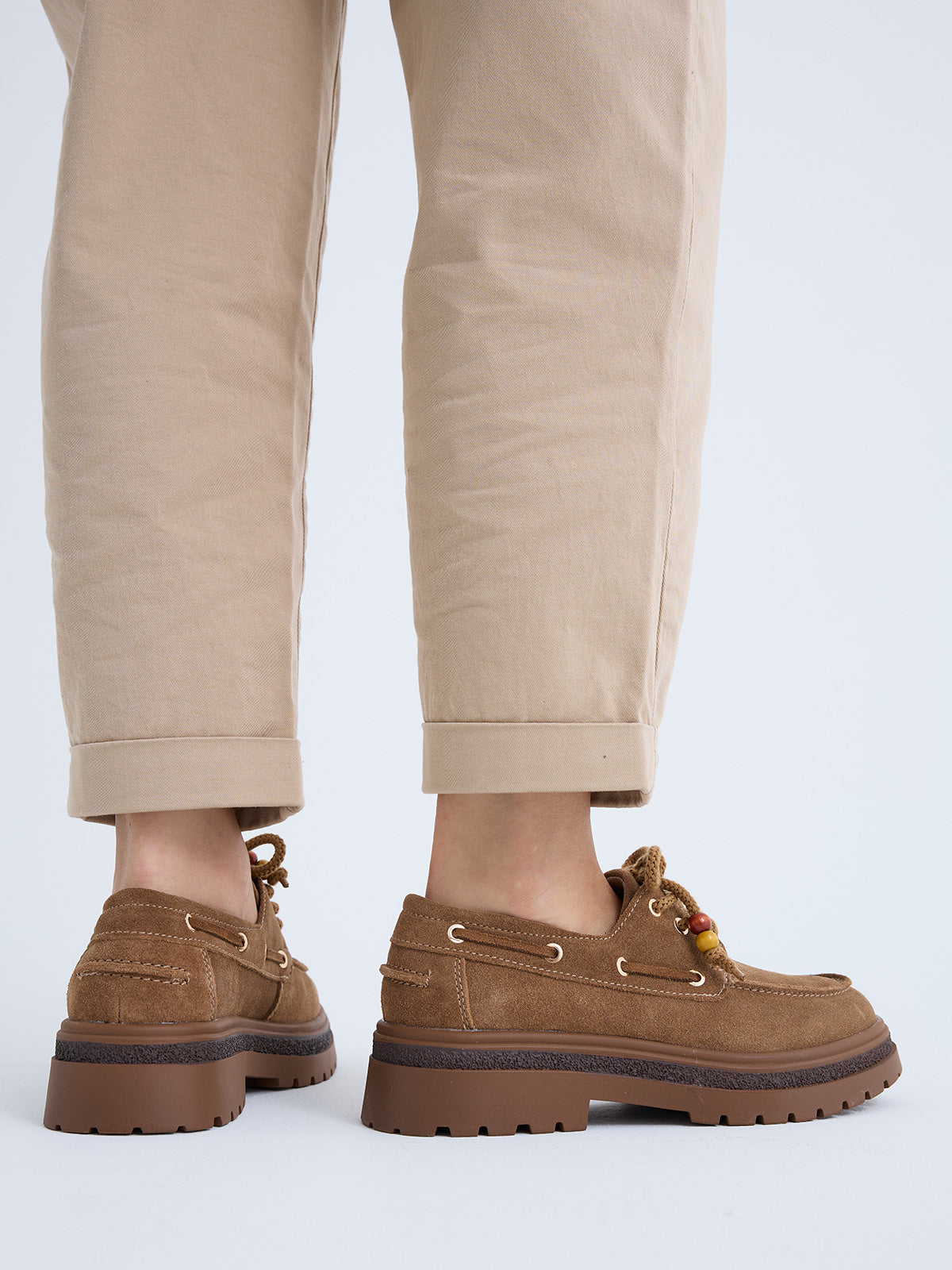 25781-01 SUEDE CAMEL