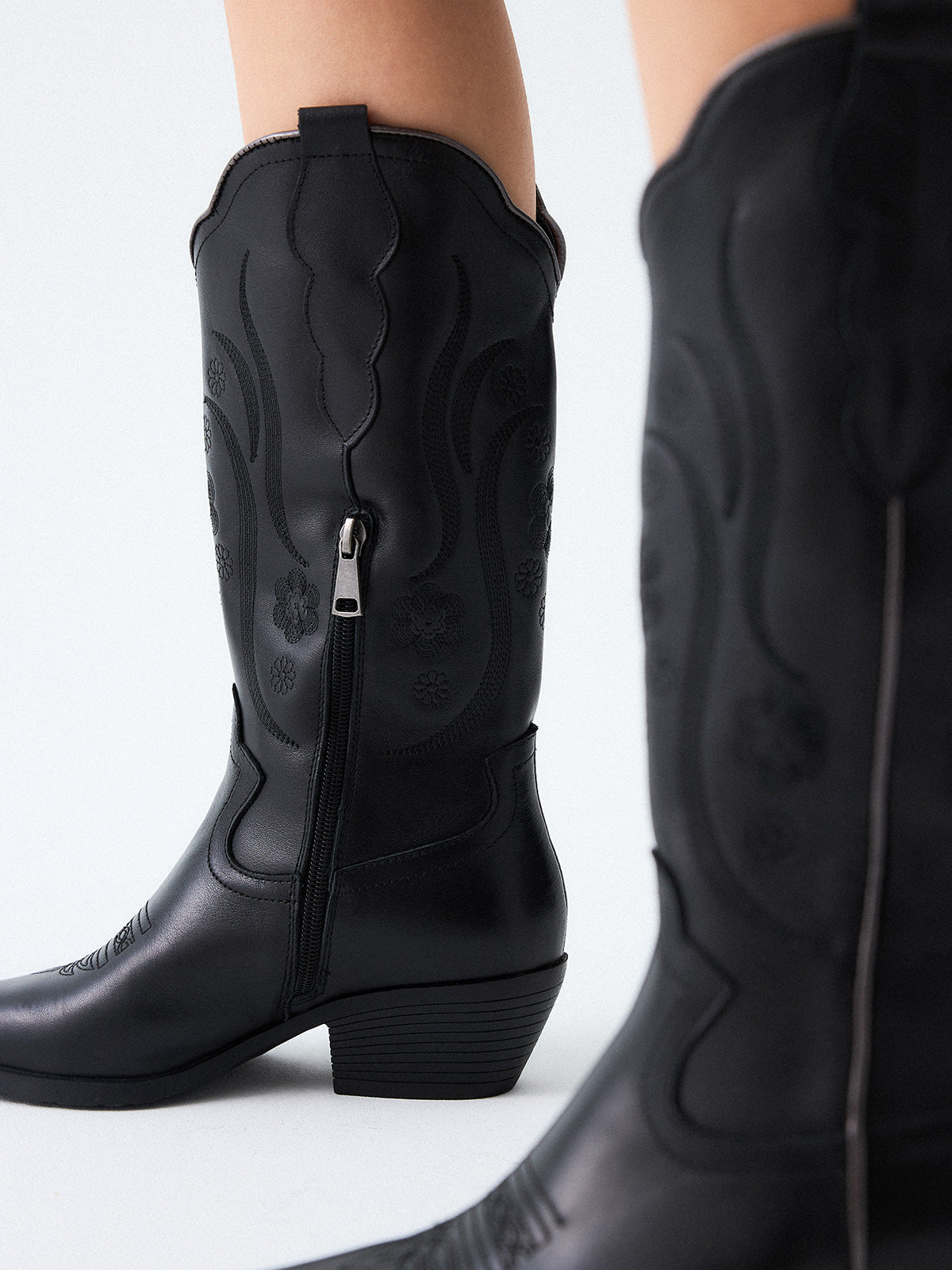 2619-05T LEATHER BLACK