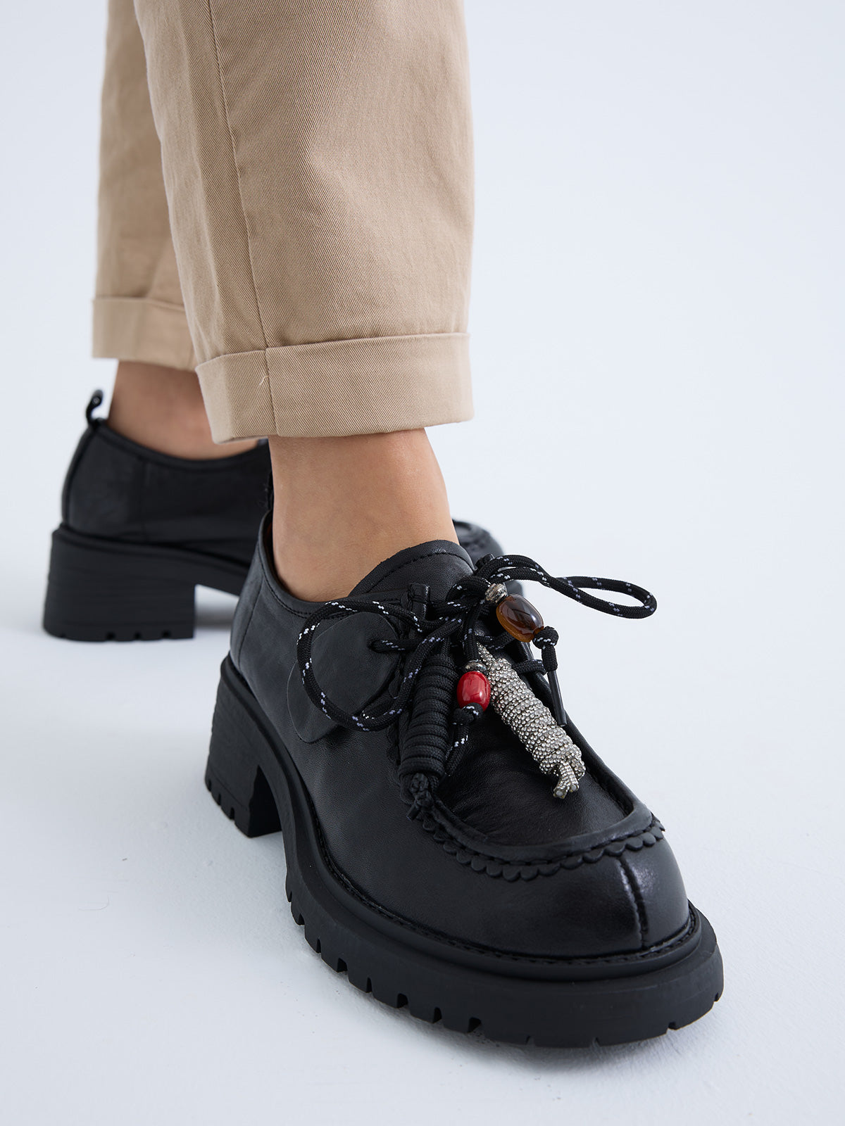 2661B LEATHER BLACK