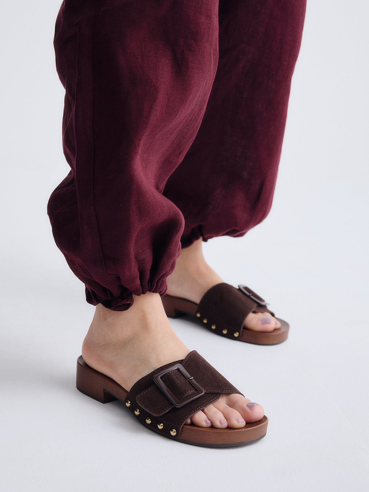 320-2 LEATHER BROWN