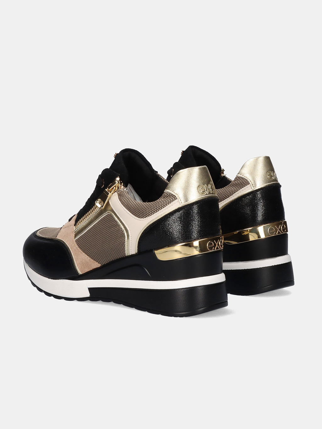 34-41EX50 PU BLK-BEIGE