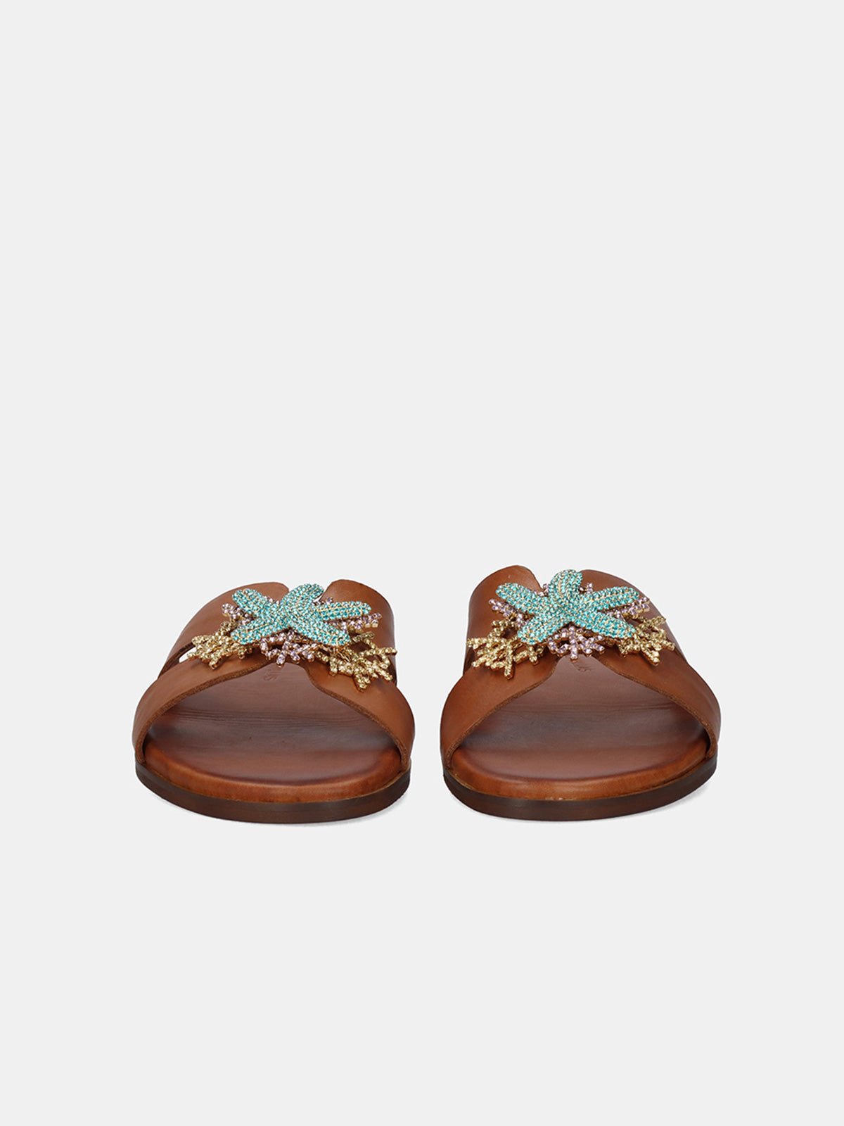 500 GOLDIE LEATHER BROWN