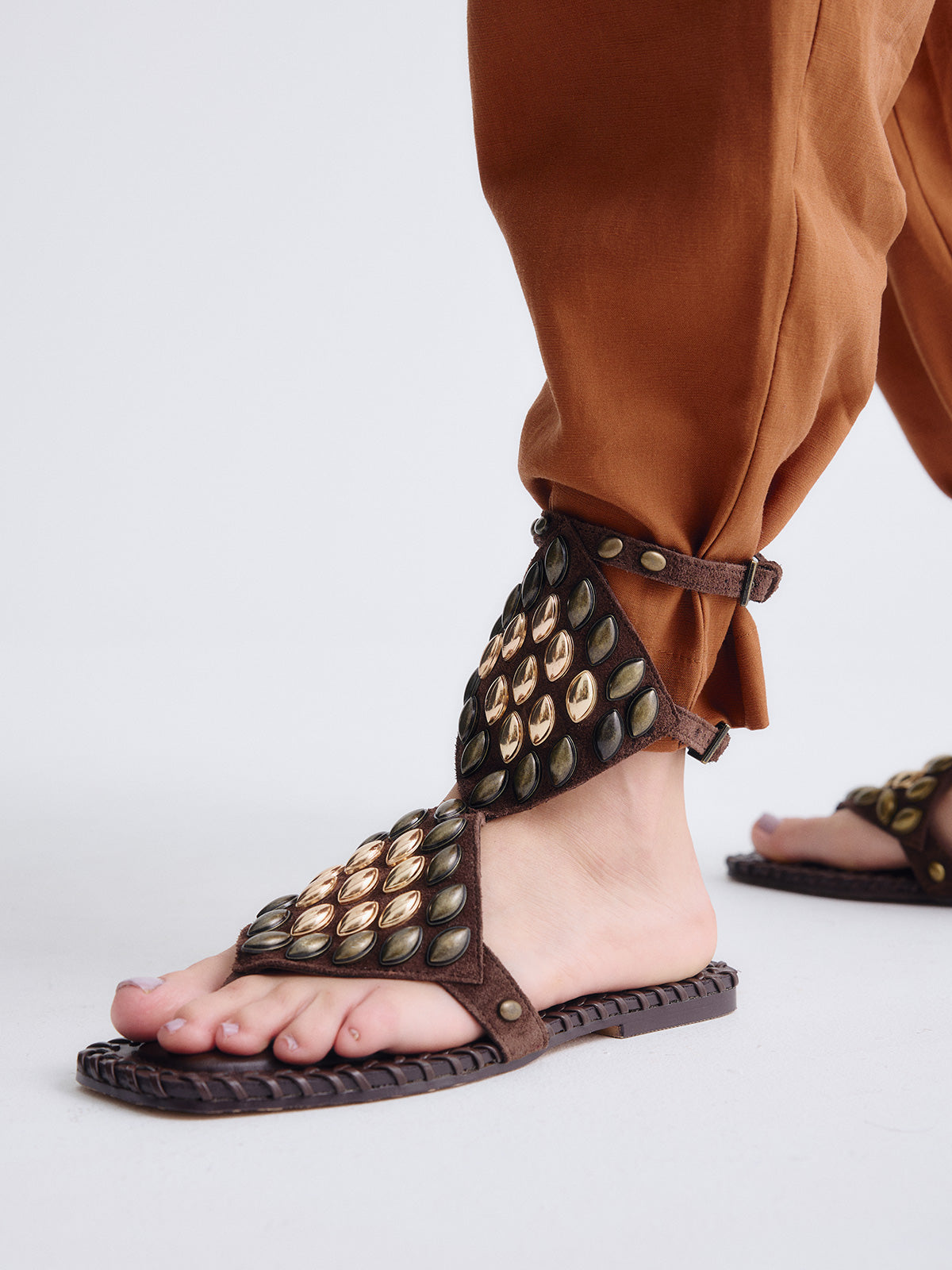 517-9 LEATHER BROWN