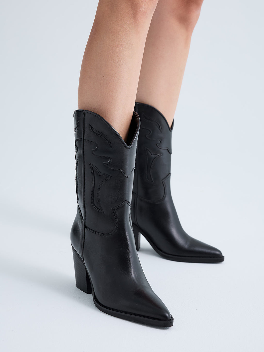 527 ORLANDO LEATHER BLACK