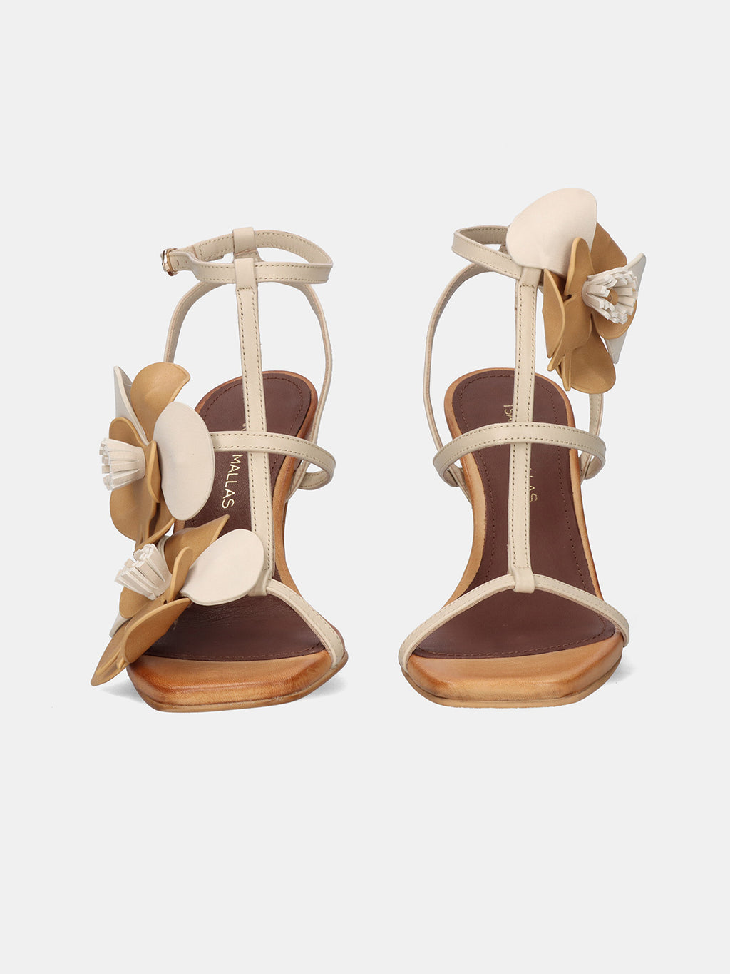 534 SELENA LEATHER BEIGE