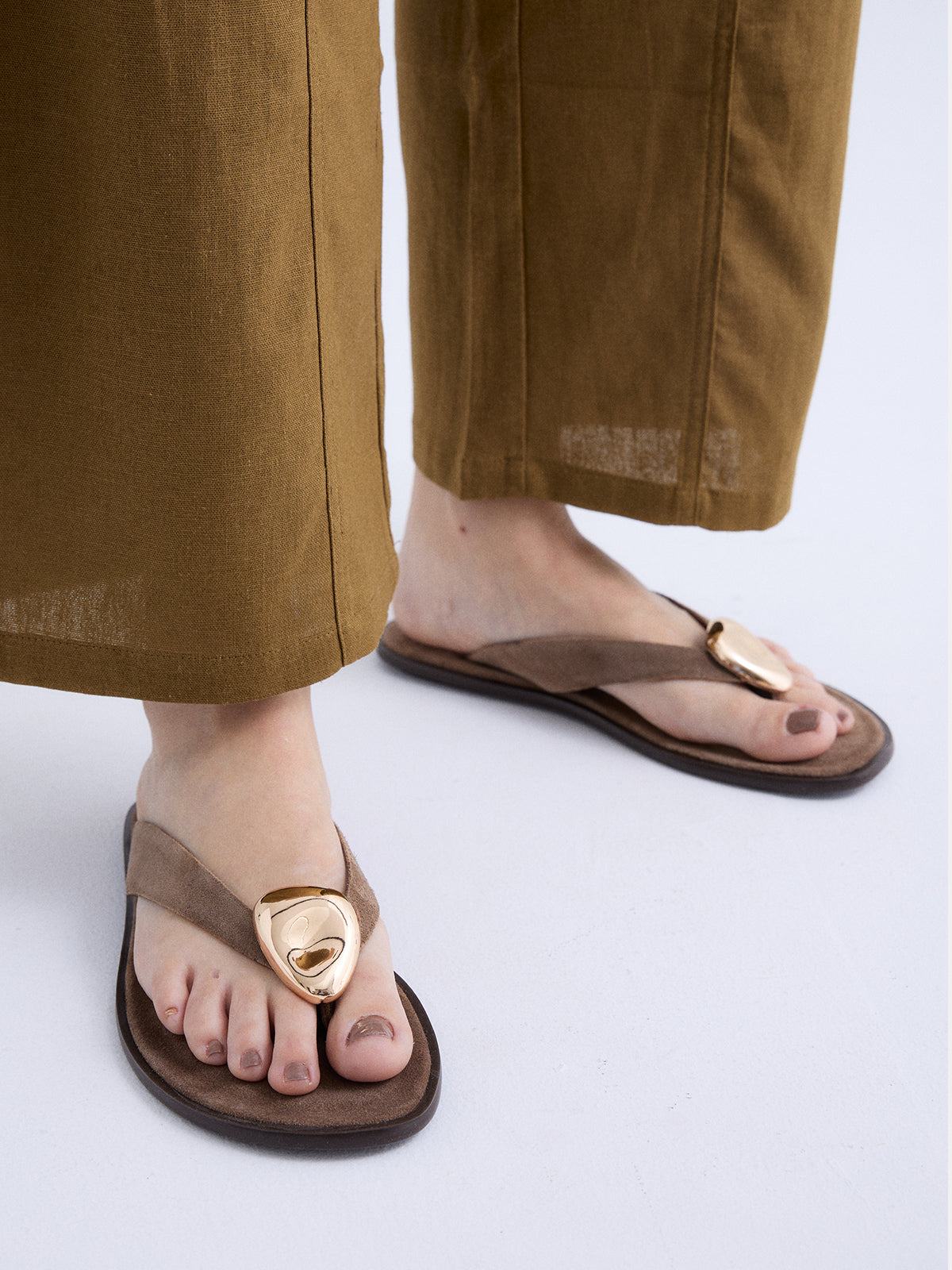566 ZIZEL SUEDE TAUPE