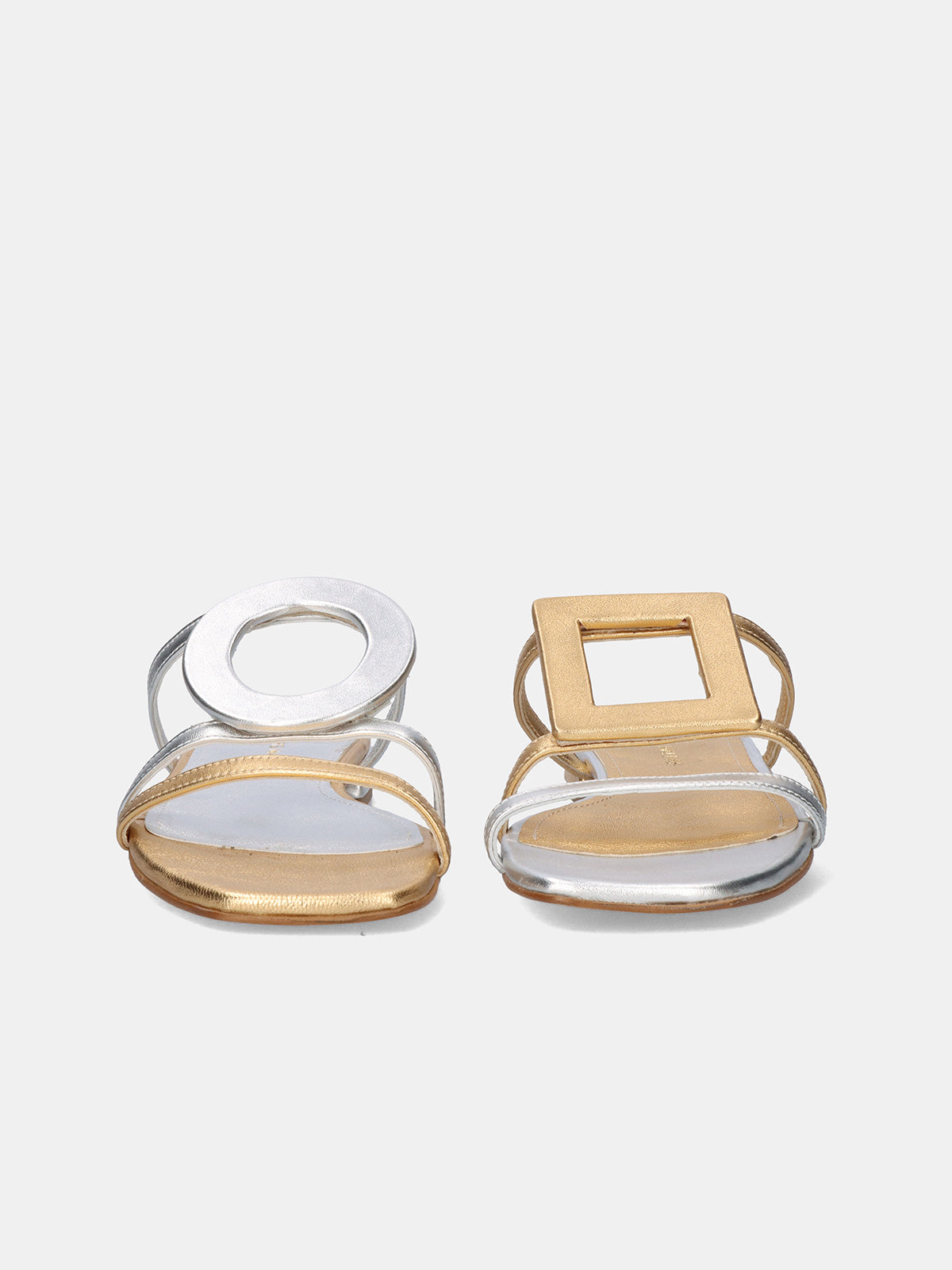 580 FEDRA LEATHER SILVER GLD