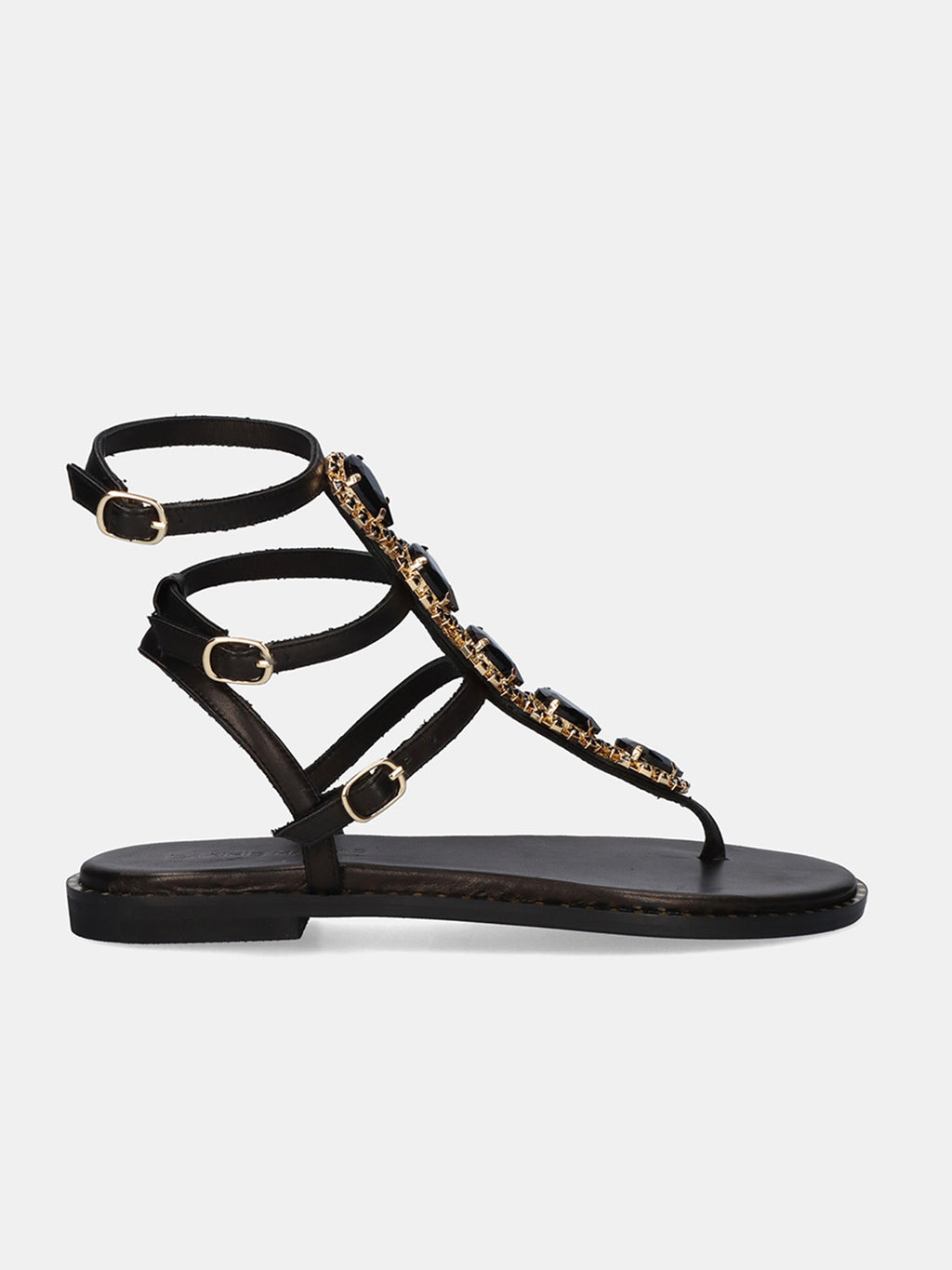 590 IRENE LEATHER BLACK