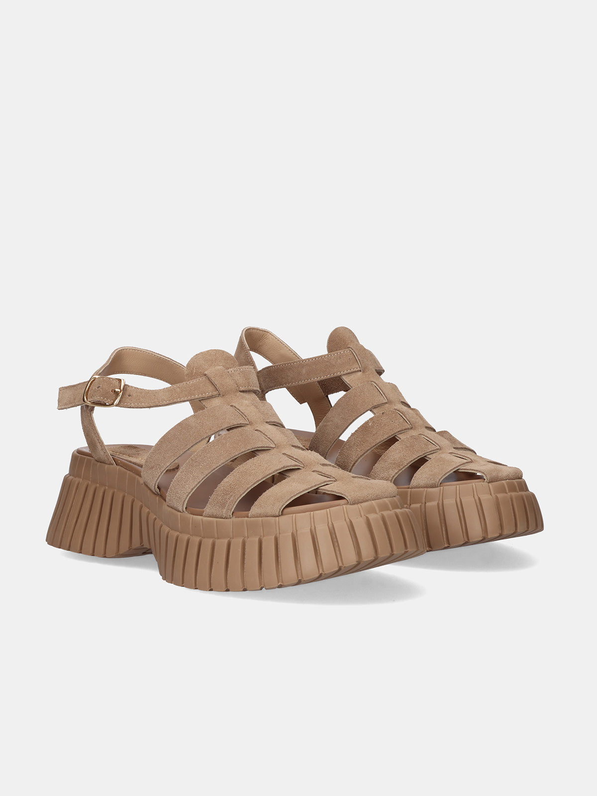 591 MAGGIE SUEDE TAUPE