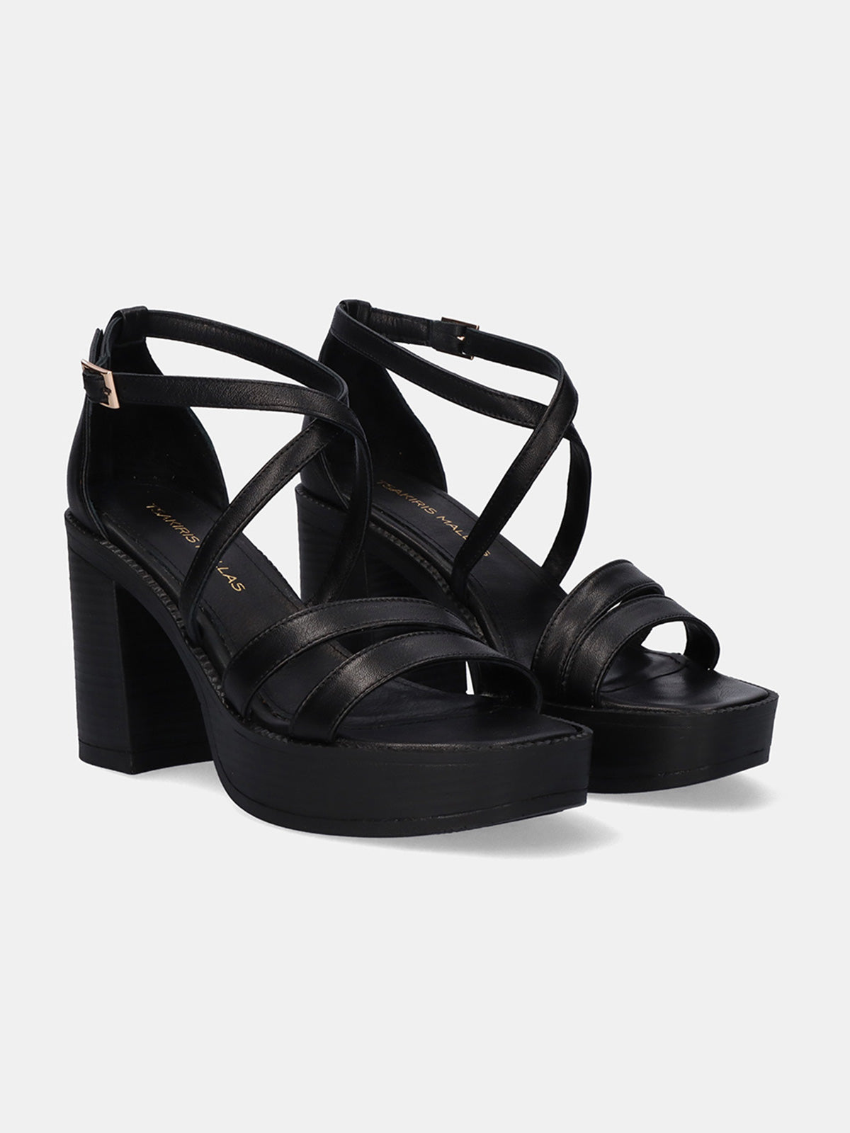 614 CECILIA LEATHER BLACK