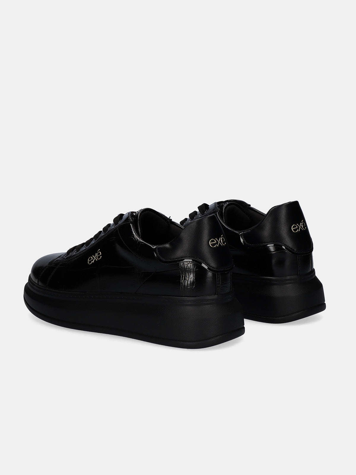 66-22WEX166 CROCO BLACK