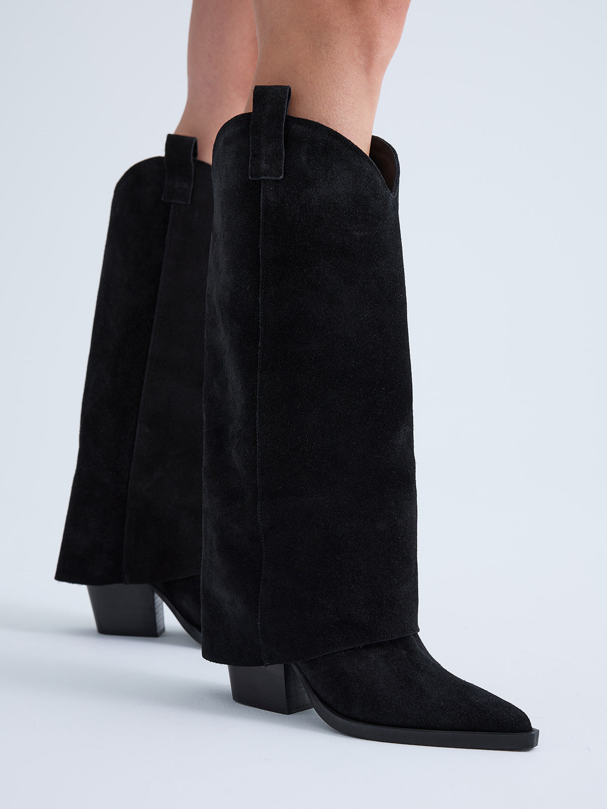 709 NATASHA SUEDE BLACK