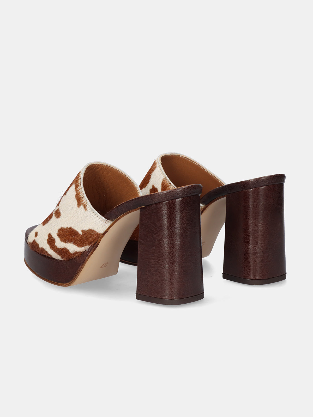756 ANCONA PONY WHITE-TAN
