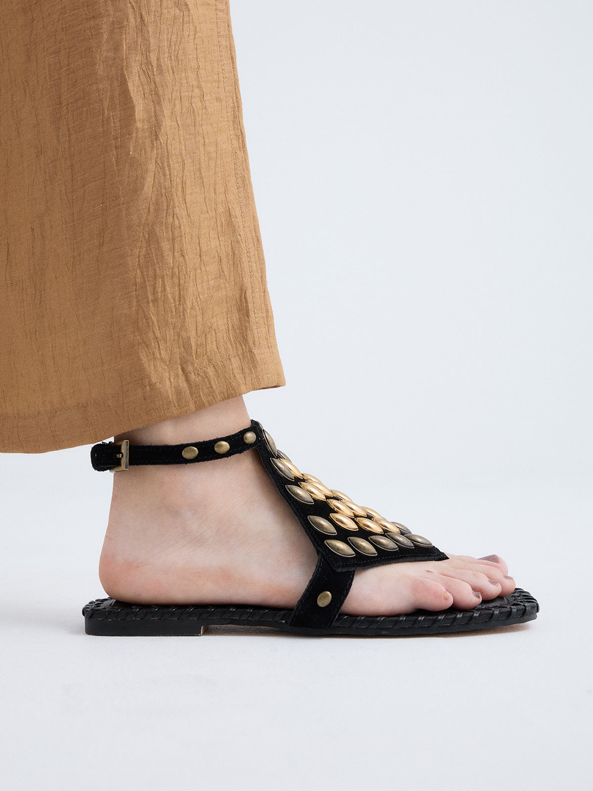 815-1 LEATHER BLACK