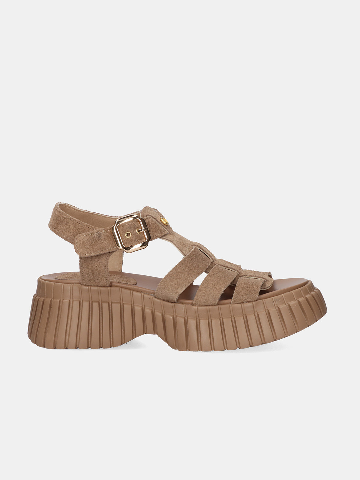842 MAGGIE SUEDE TAUPE