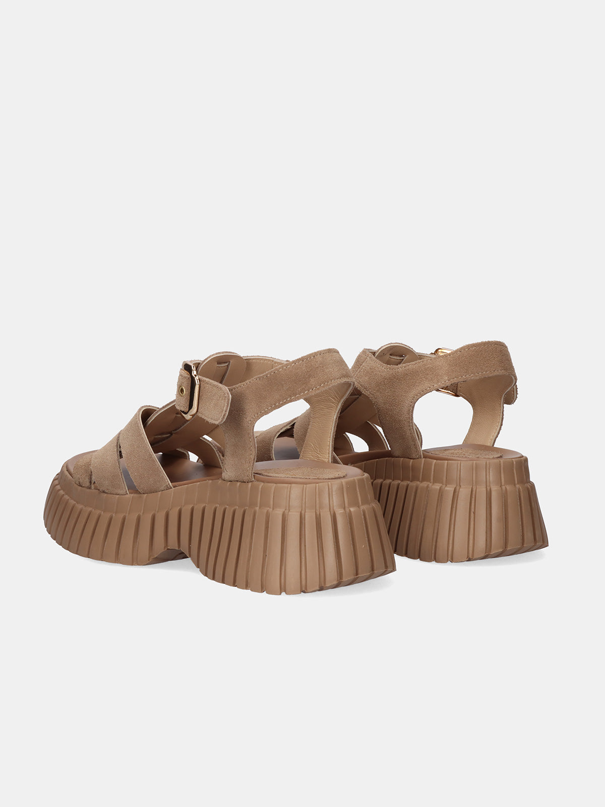 842 MAGGIE SUEDE TAUPE