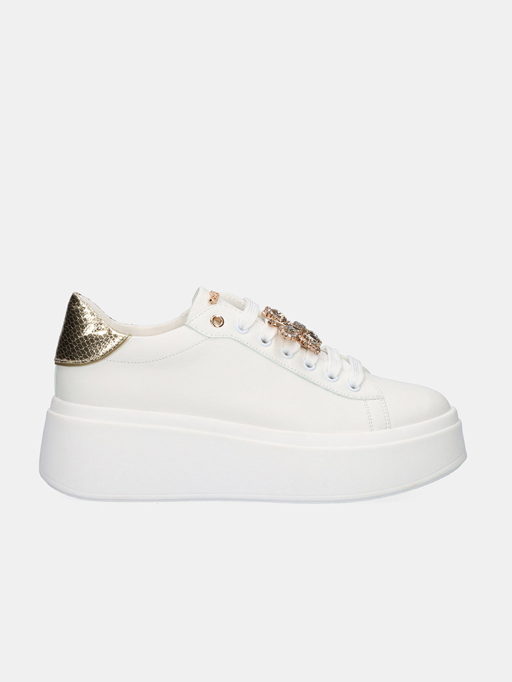 88-32-BUTTERFLY PU WHITE GOLD