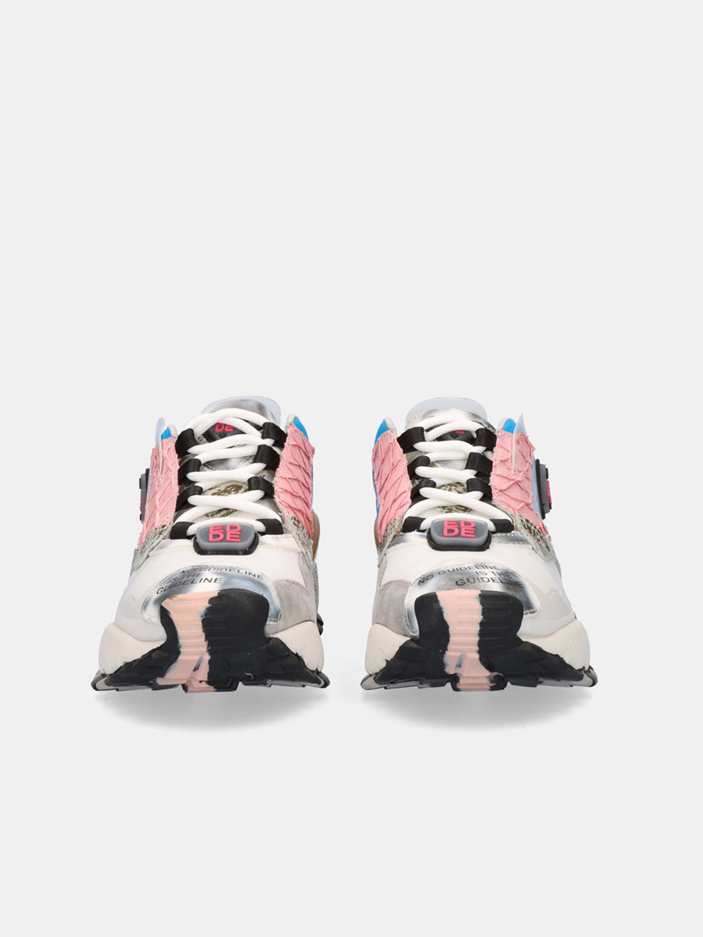 928-3 LEATHER WHITE PINK