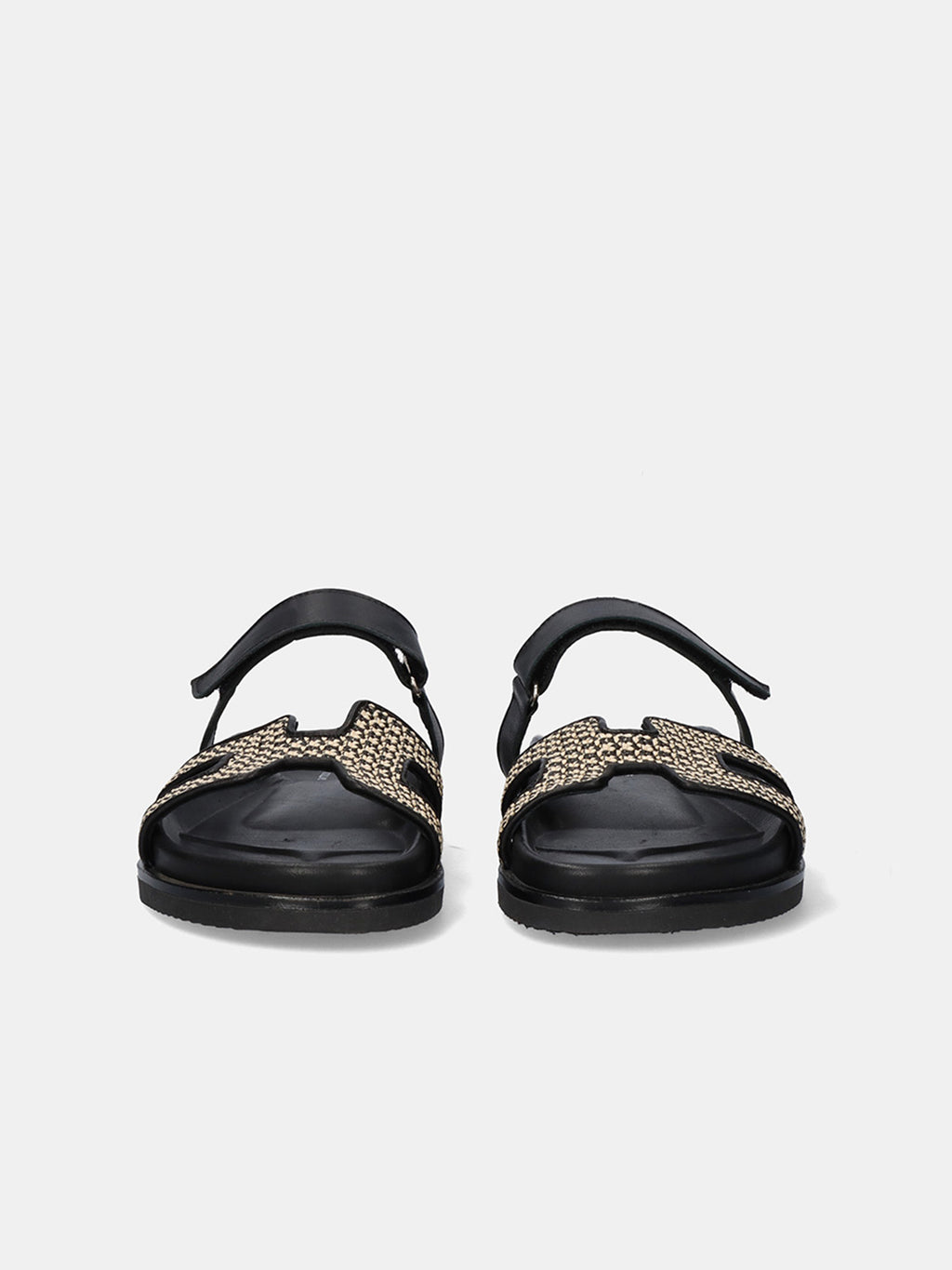 966 KIMOLOS LEATHER BEIGE BLK