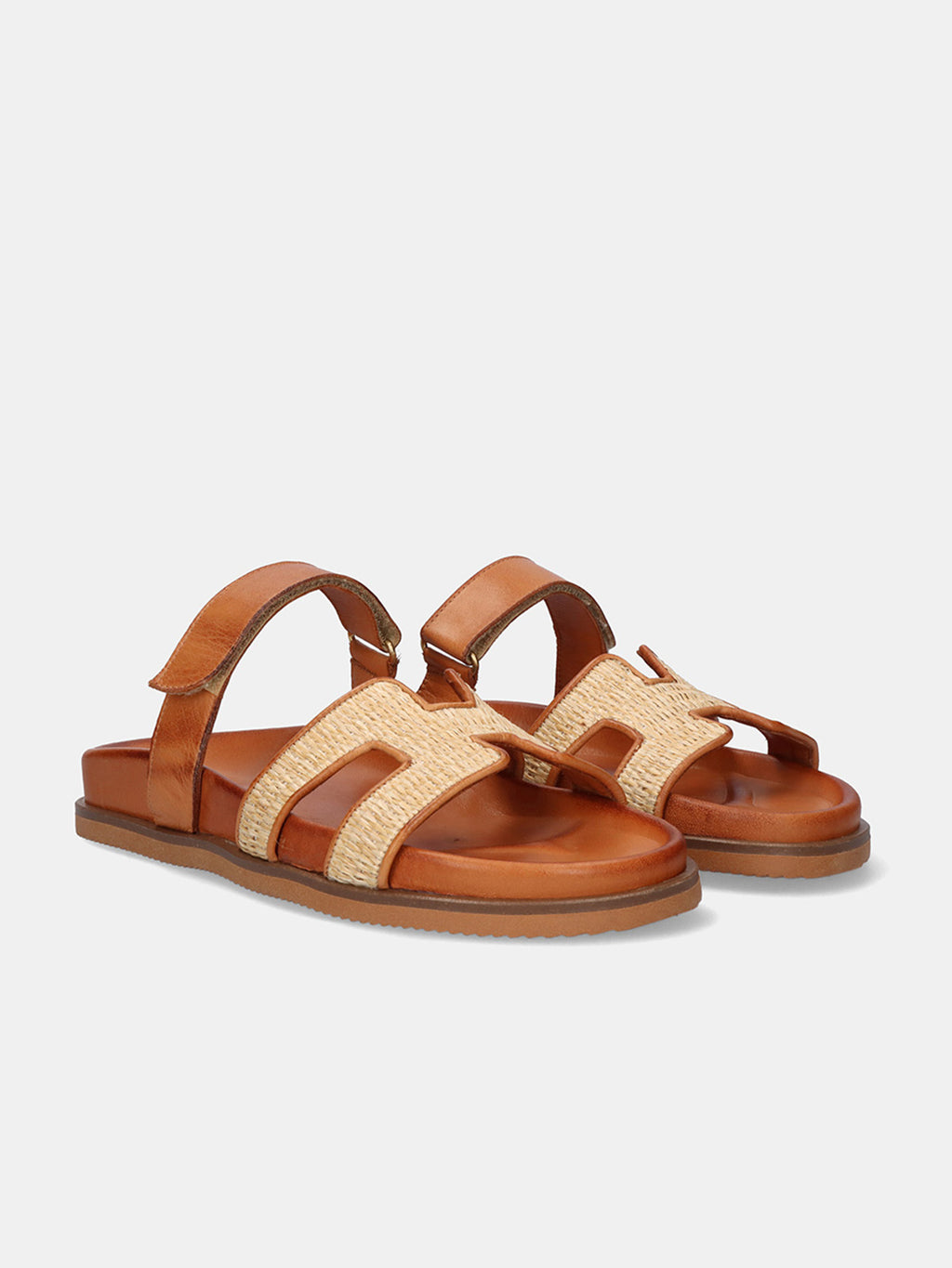 966 KIMOLOS LEATHER BEIGE TAN