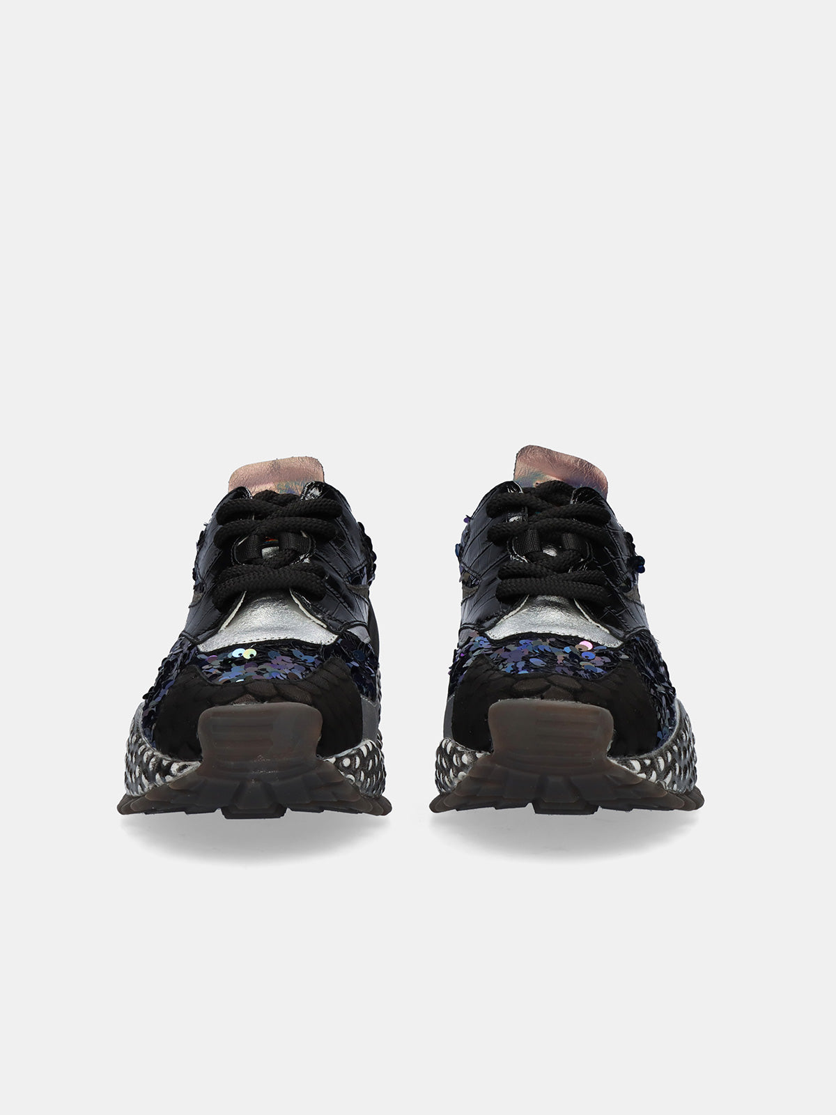 999-14 LEATHER BLACK BLUE