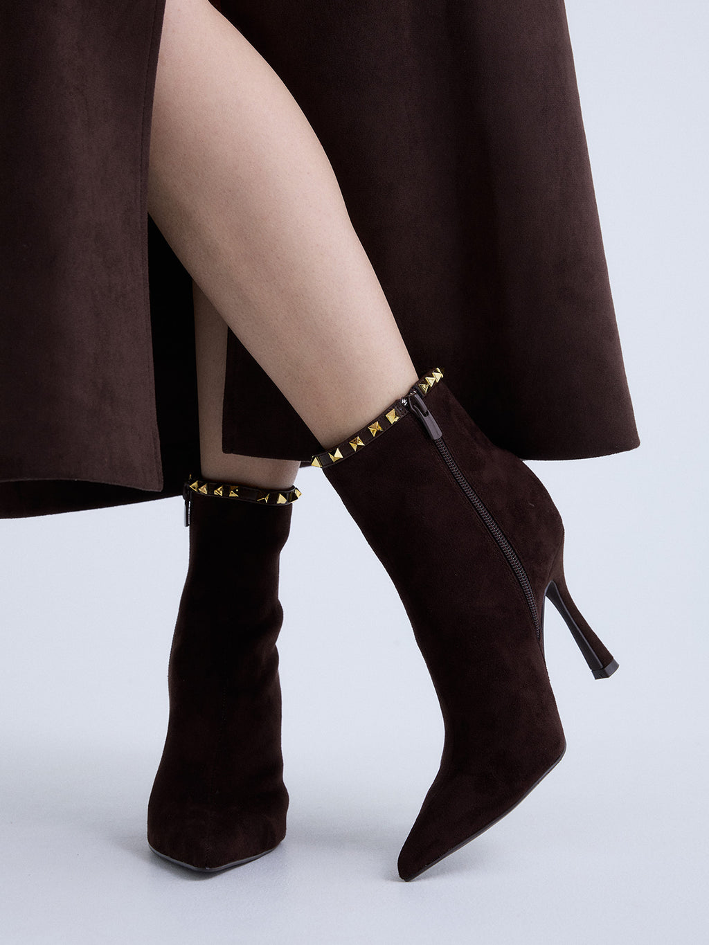 ANGELIA-790 FABRIC BROWN GOLD