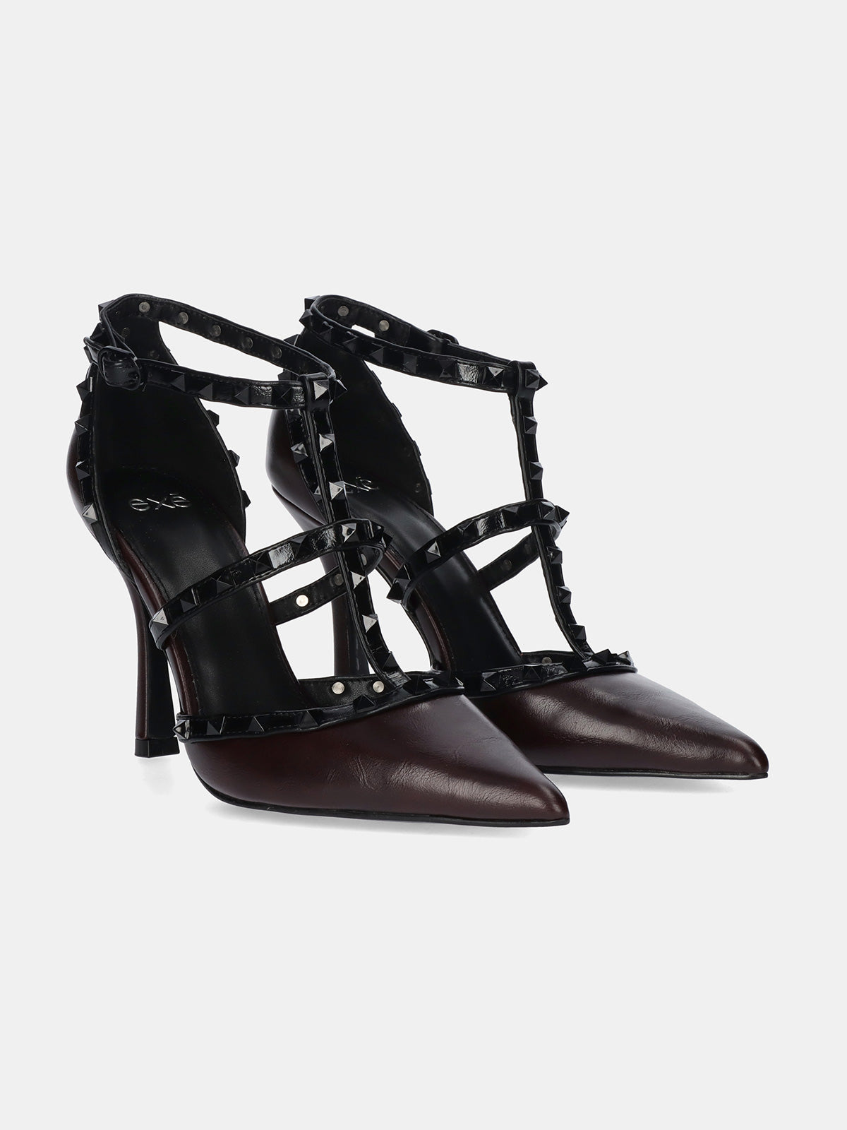 ANGELIA-815 PU BORDEAUX BLACK
