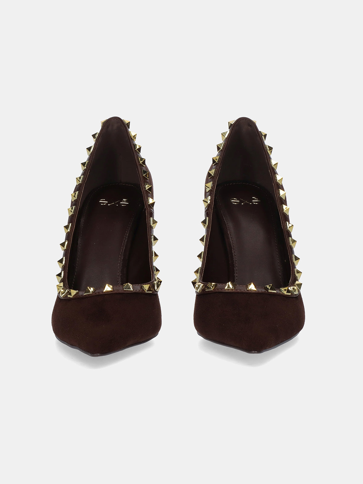 ANGELIA-869 FABRIC BROWN GOLD