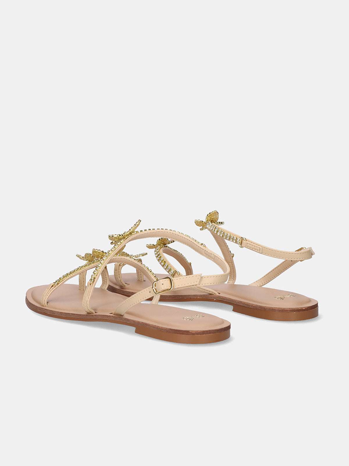 ANGELINA-126 STRASS BEIGE