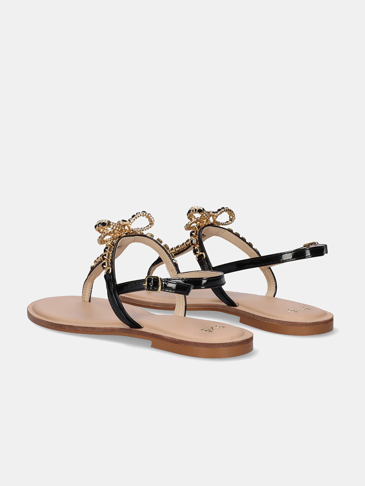 ANGELINA-128 STRASS BLACK