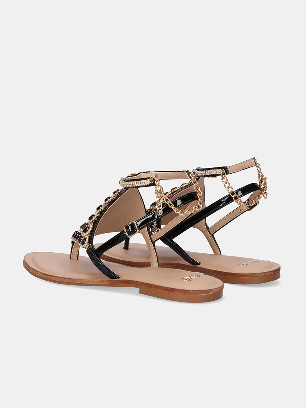 ANGELINA-130 STRASS BLACK