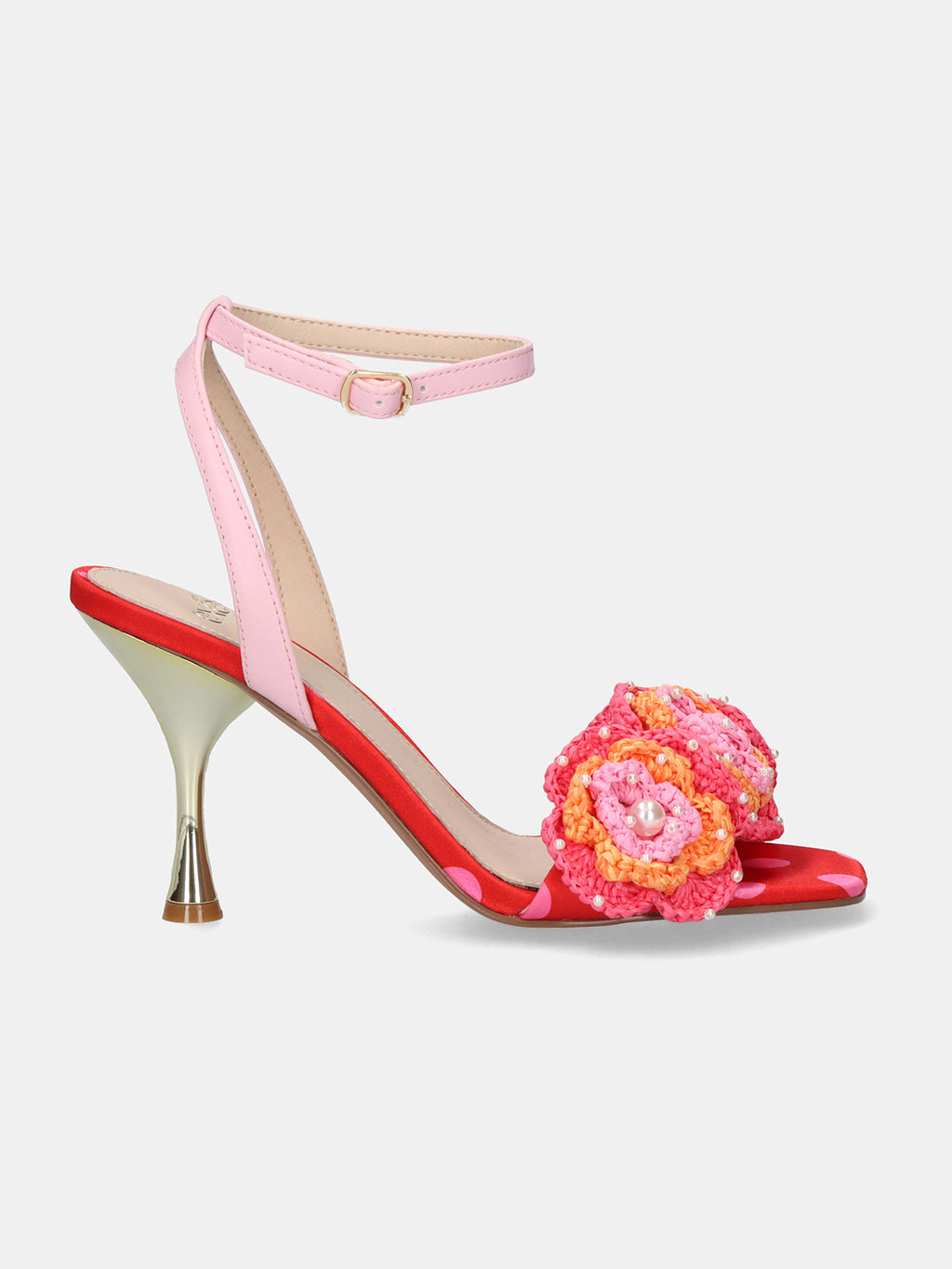 ANITA-116 FLOWER RED PINK