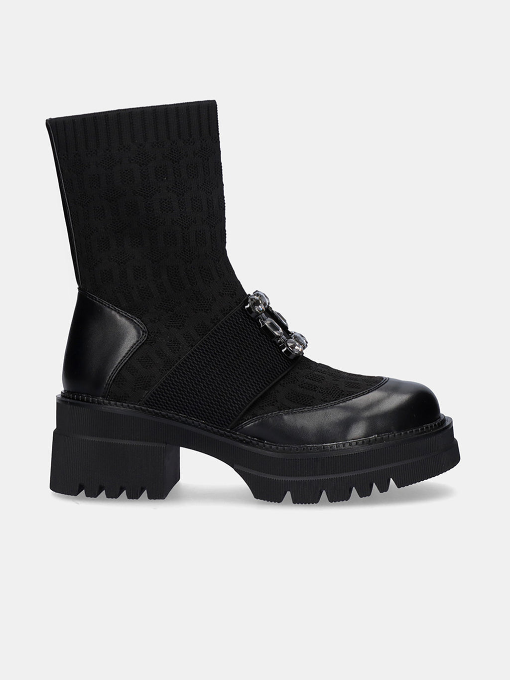 B079-H1033 KNIT BLACK