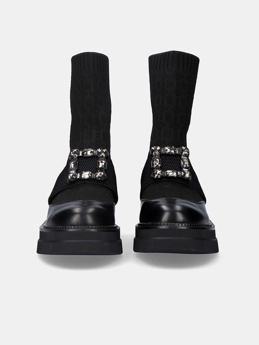 B079-H1033 KNIT BLACK