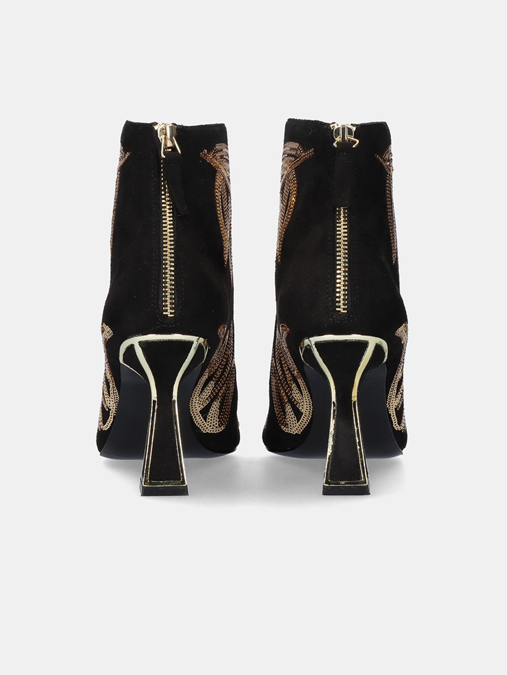 BELINDA-527 FABRIC BLACK-GOLD