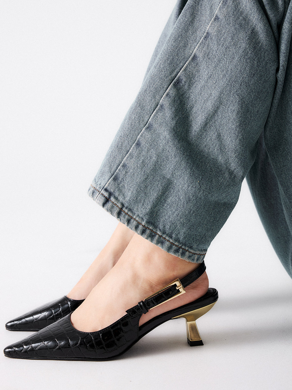 BLAIR-358 PATENT BLACK