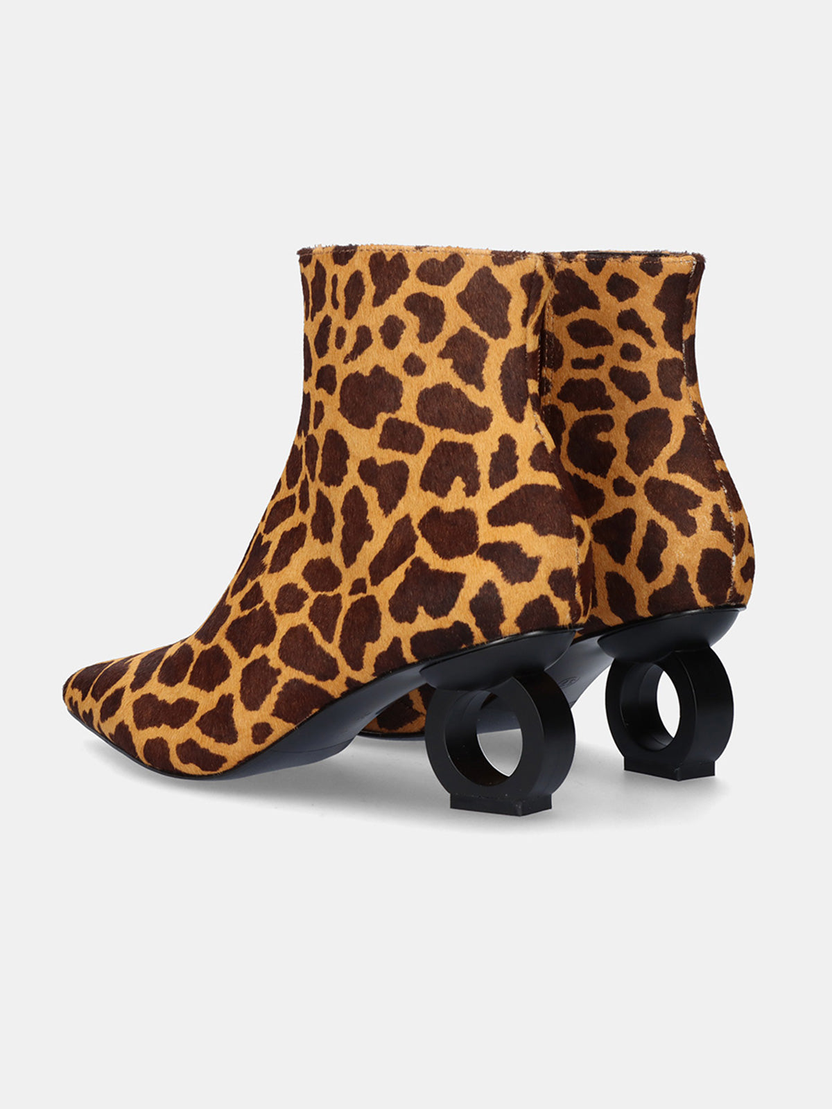 BRUNA-612 LEATHER LEOPARD