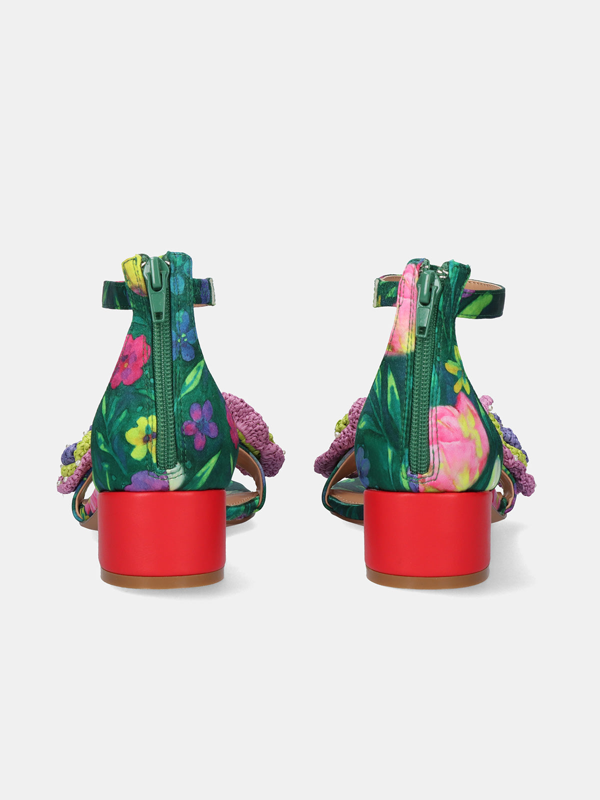 CAPRI-400 FLOWER GREEN BLK