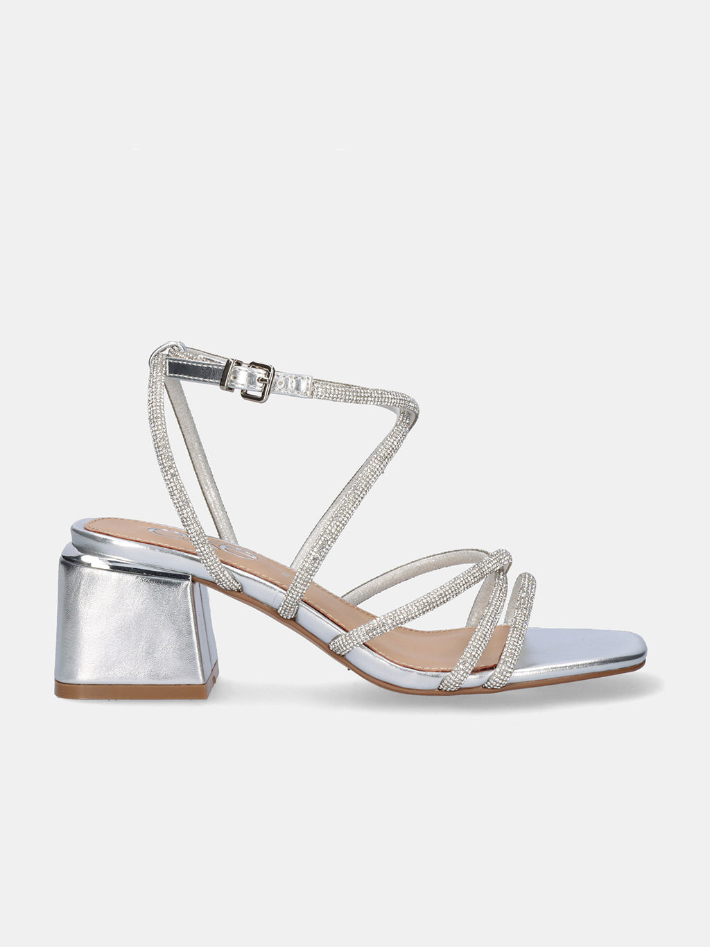 CARMEN-155 STRASS SILVER