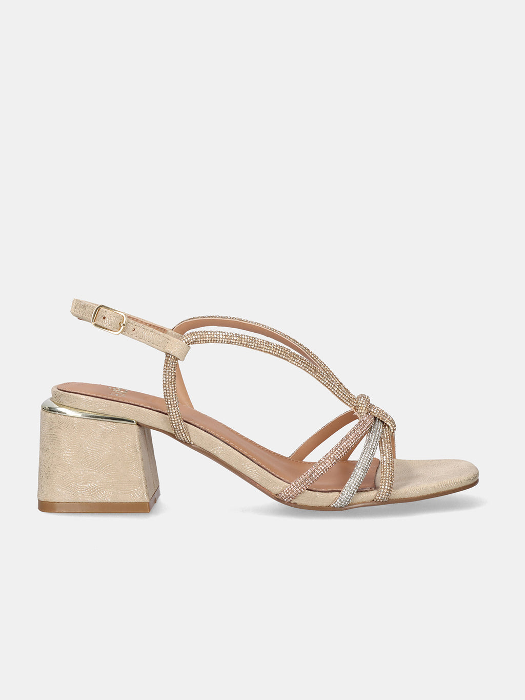 CARMEN-300B STRASS GOLD SILV